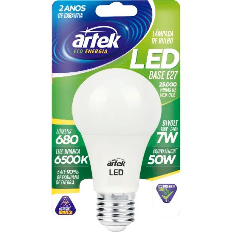 Lâmpada Artek Led Bivolt 7W un