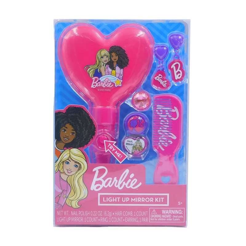 Espelho - Magic Mirror - Barbie - Com Luz - Multikids