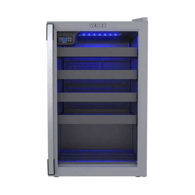 Adega Piubella 100 para 24 Garrafas Cinza 127 V