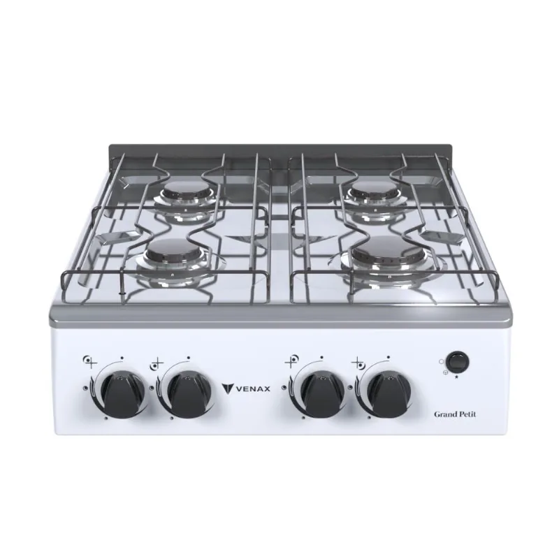 FOGAO A GAS GRAND PETIT VETRO 4 Q BRANCO GAS GLP