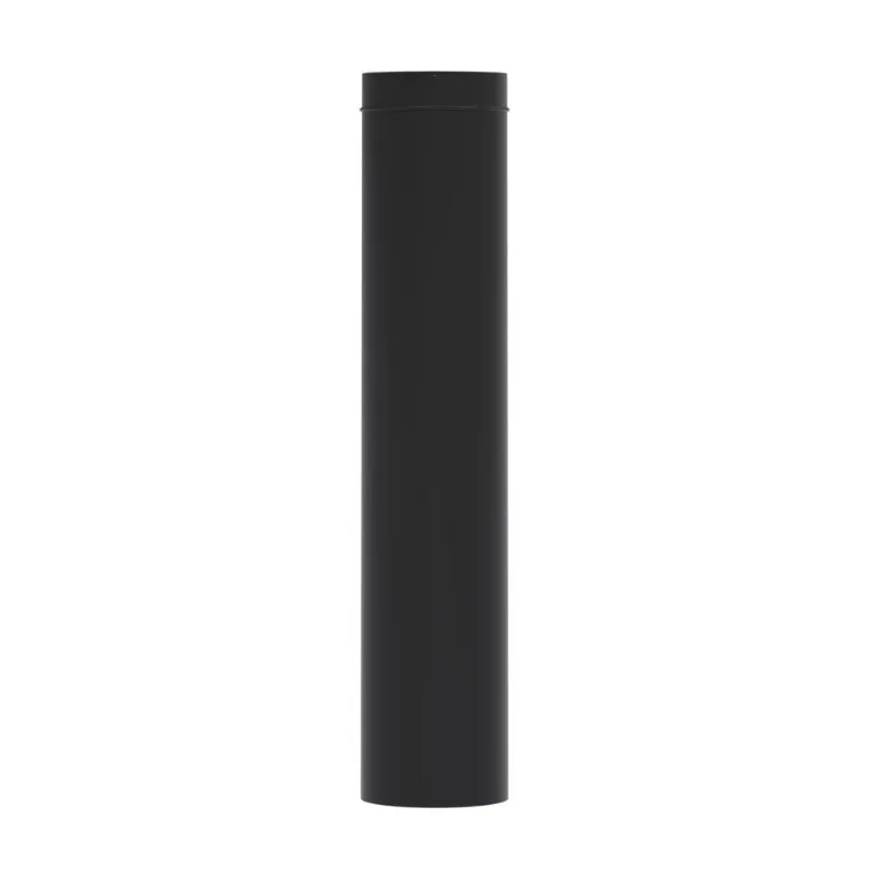 Cano Esmaltado para Chamine Venax Preto 1M 200mm