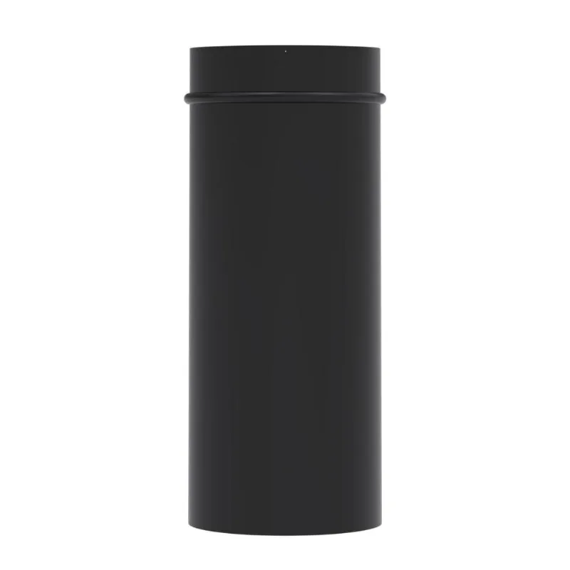 Cano Esmaltado para Chamine Venax Preto 50cm 200mm