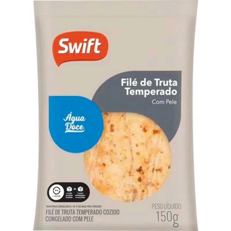 Filé de Truta Swift Congelado Temperado 150g