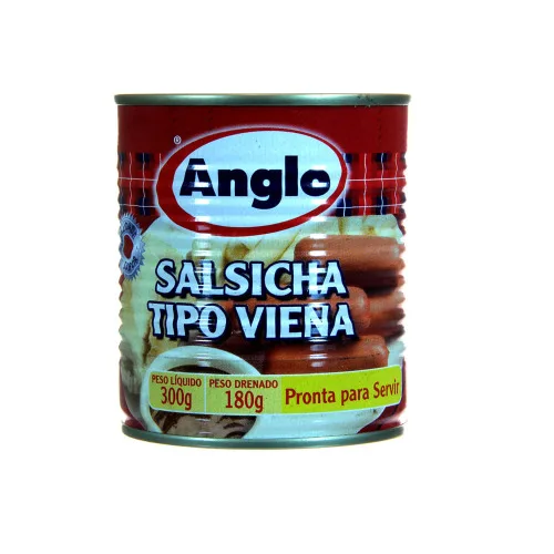 Salsicha Viena Anglo 180g Lt