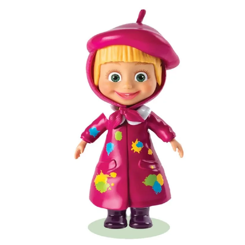 Masha e o Urso - Boneca Masha Fashion 15cm - Pintora