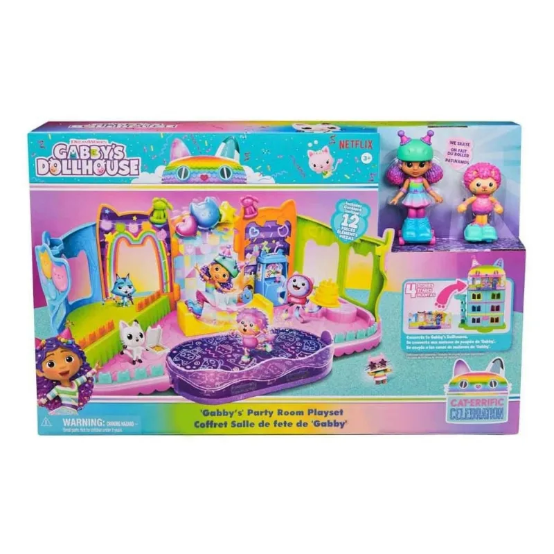 Playset Gabby Dollhouse Celebração Sala De Festas Sunny 3965