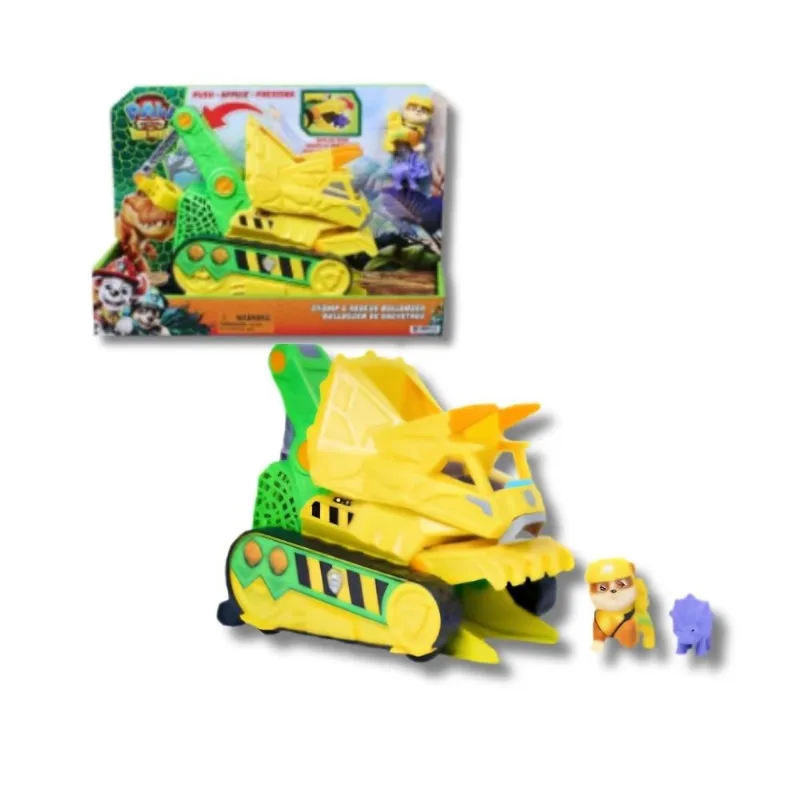 Patrulha Canina Rubble Veículo de Resgate Dino Movie