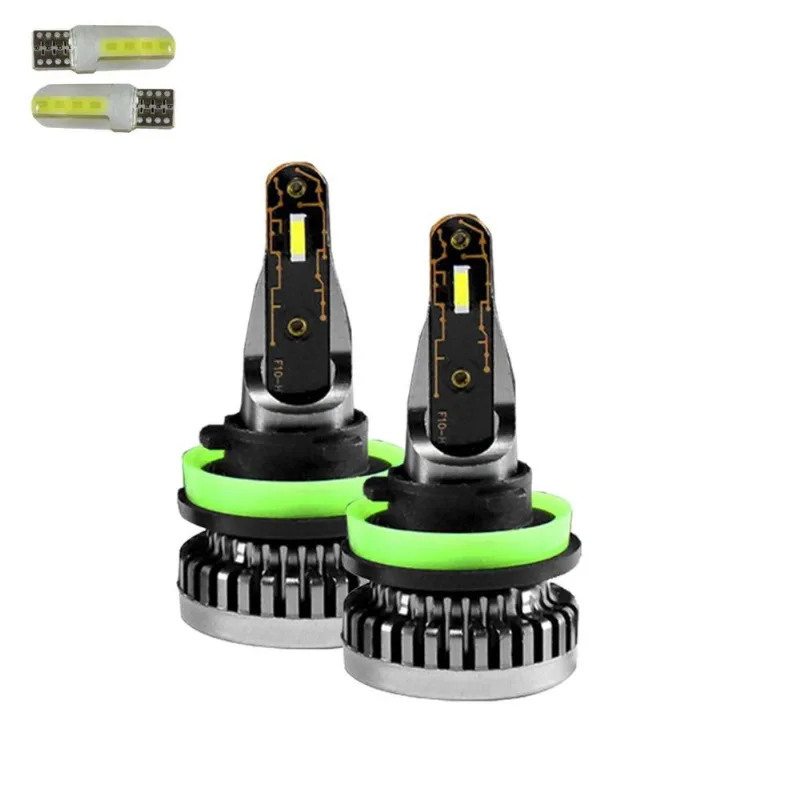 Kit Ultra Led Nano Honda City 2009/2021 30000 Lúmens 6500k