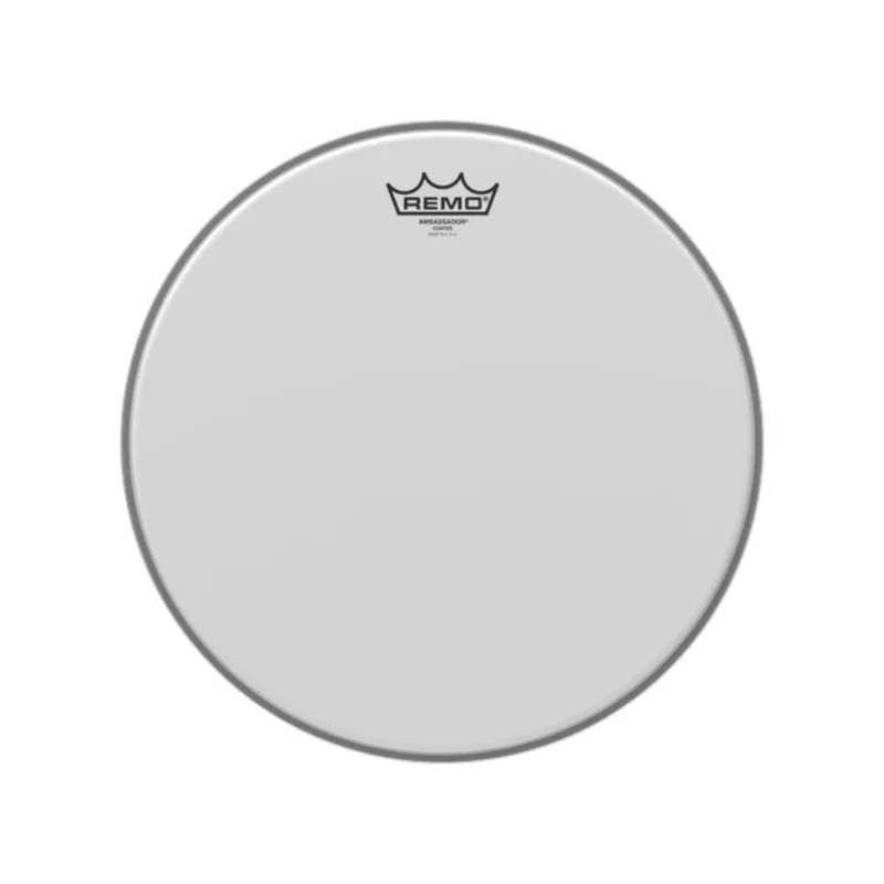 Kit de Peles Remo Ambassador Coated 10", 12", 14" Porosa