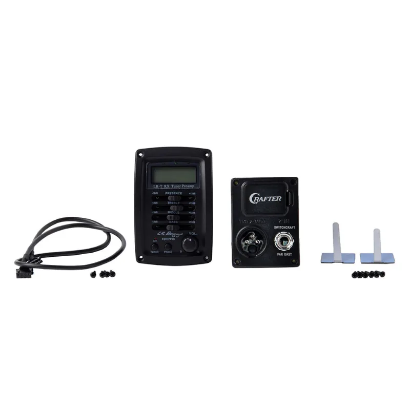Kit Crafter Pré-Equalizador com Caixa de Bateria LRT-RX Kit Crafter Pré-Equalizador com Caixa de Bateria LRT-RX
