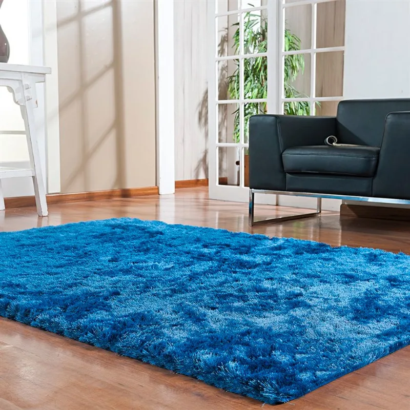 Tapete Silk Shaggy 2,00 X 3,00 AZUL