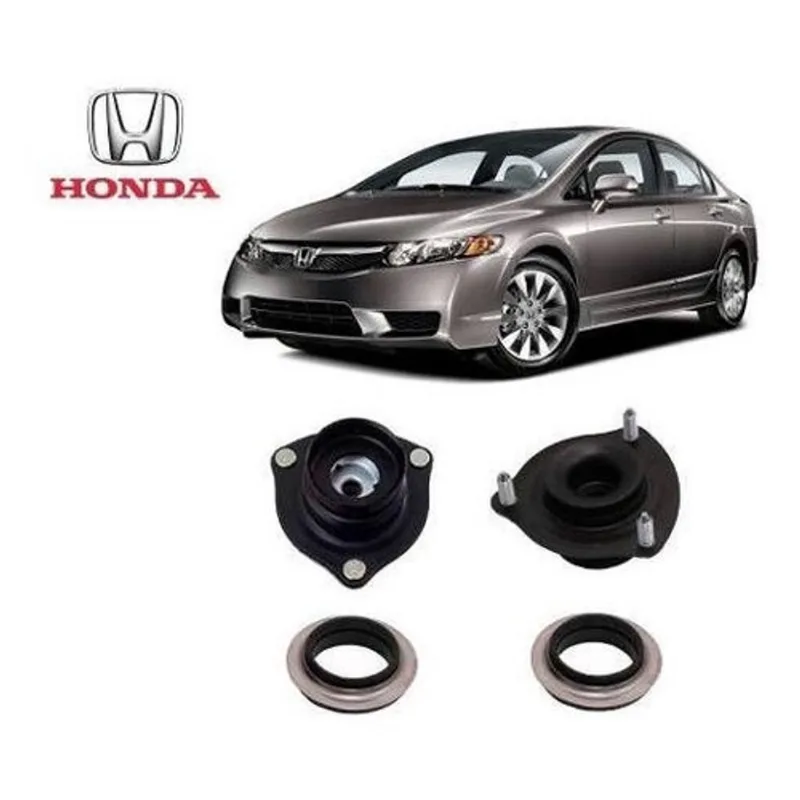 2 Coxim Rolamento Amortecedor Dianteiro Honda New Civic 2007 2008 2009 2010