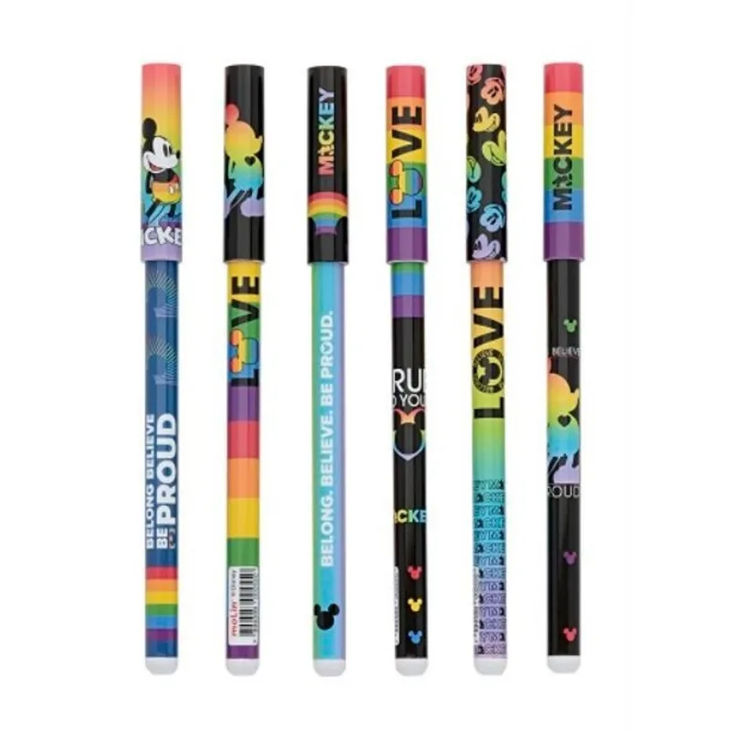 Caneta Esferográfica Mickey Mouse Rainbow Avulso