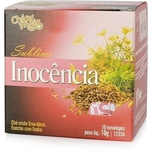 Cha Inocencia Misto Erva Doce 10g Cha Mais - CHAMAIS - Mercearia