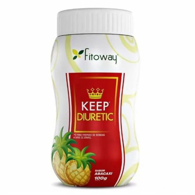 Keep Diuretic - 100g Abacaxi - Fitoway - Não Informado - Suplementos Alimentares