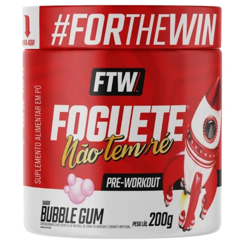 Pré-Treino FTW Foguete Não Tem Ré Bubble Gum 200g PA00074948 (MP)