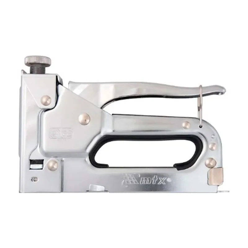Grampeador Manual de Metal Profissional com Ajuste de Pressão Matrix - Matrix - Ferramentas