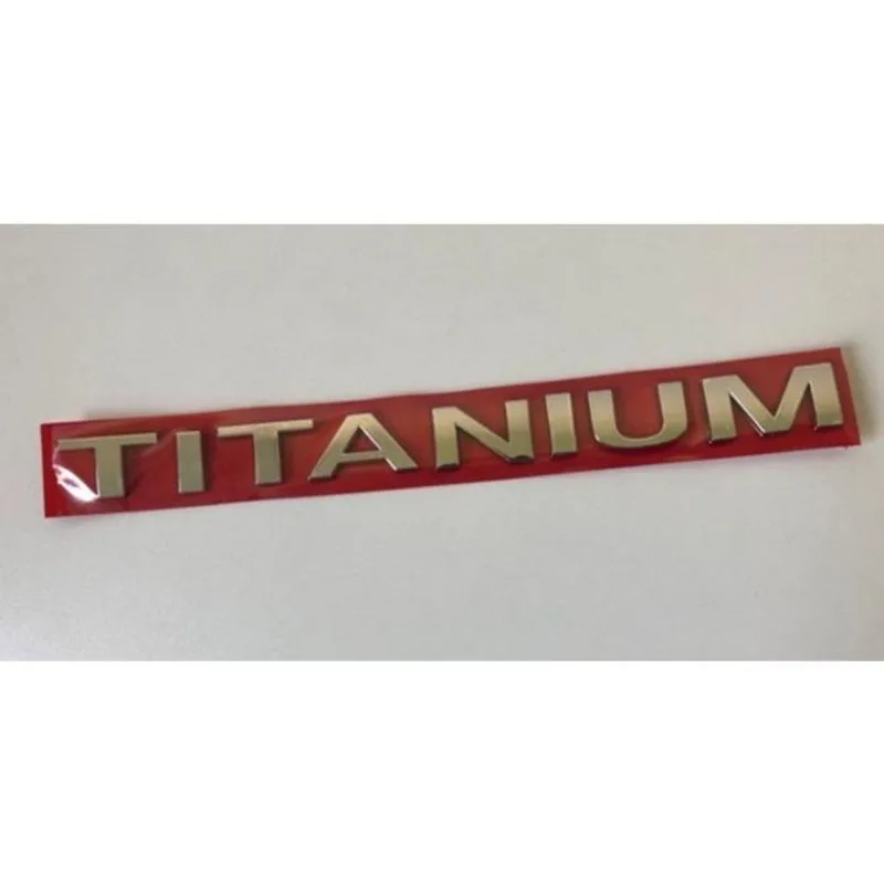 Emblema Titanium Para Ka Fiesta Focus Fiesta