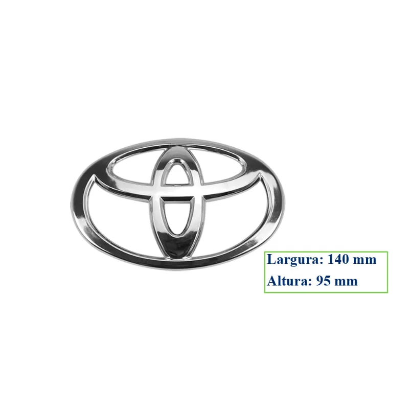 Emblema Logo Toyota Corolla 2015 até 2017 Grade Frontal Anxt