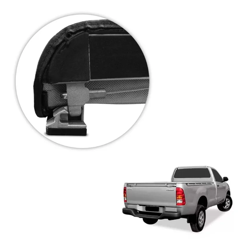 Capota Maritima Hilux CS 2005 a 2015 Sem Grade Trek Aluminio Force