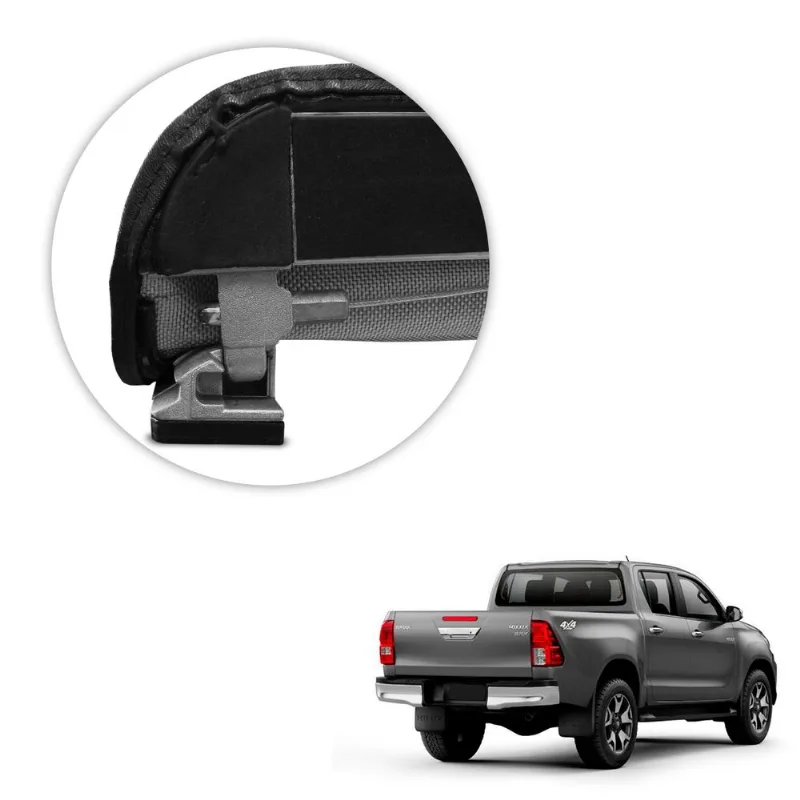Capota Maritima Hilux CD 2016 a 2025 Trek Aluminio Force