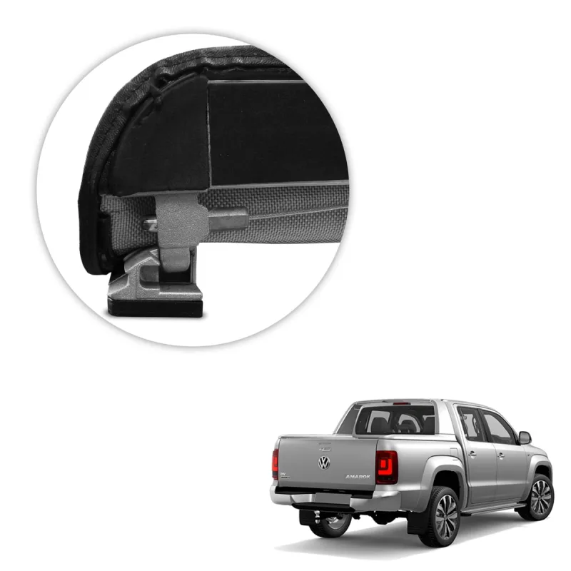 Capota Maritima Amarok Extreme 2017 a 2025 Trek Alumínio Force - Flash Cover - Automotivo