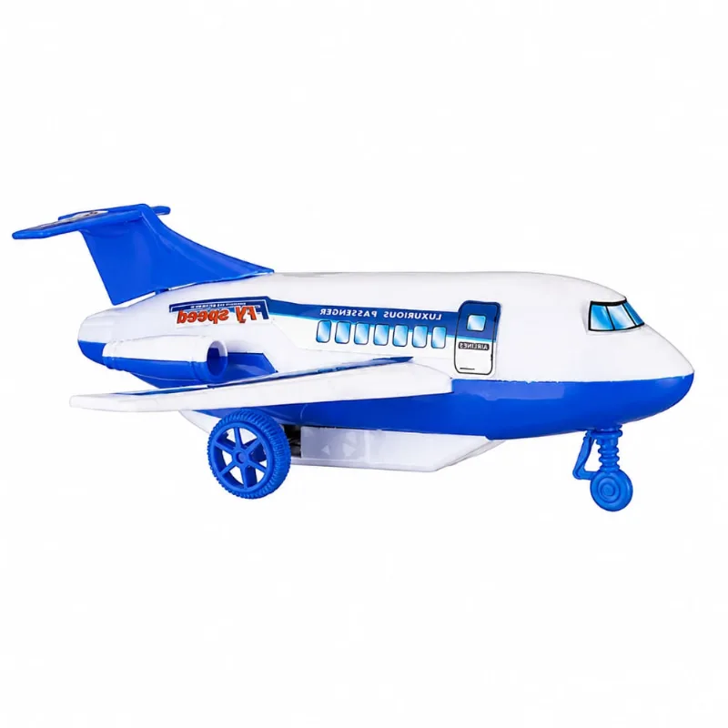 Avião De Fricção Infantil Art Brink Veículo Brinquedo - Aviao De Plastico Movido A Fricçao Sortidos - Panami