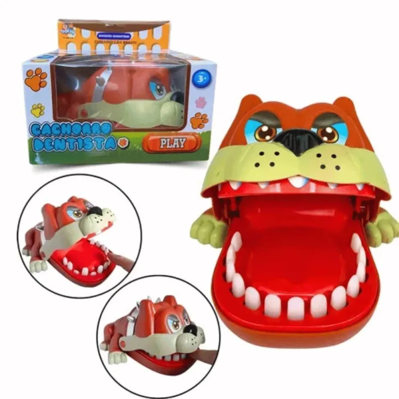 Brinquedo Cachorro Morde Dedo Jogo Interativo Fun Game - Fun Game - Pet Shop