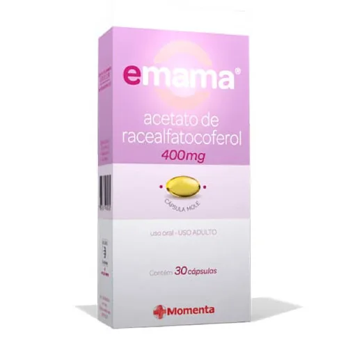 Emama 400mg 30cps - MOMENTA - Farmácia