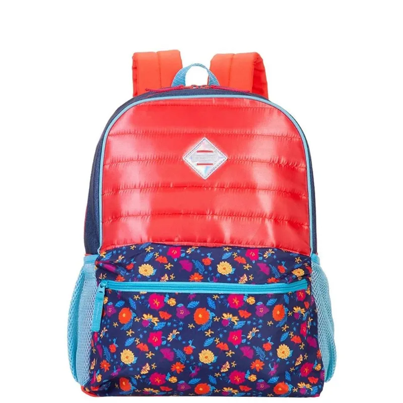 Mochila de Costas Sestini M Plus Coral Colorido Único