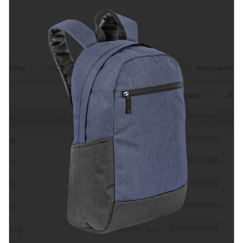 Mochila Office CP Sestini 18L Notebook 15 Pol Azul