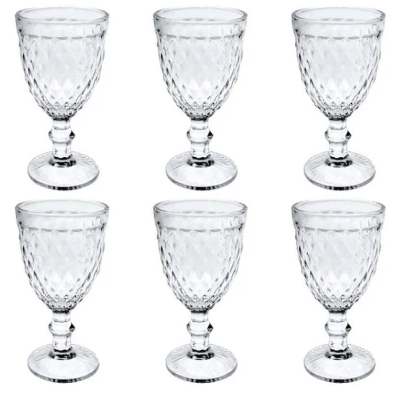 Conjunto de Taças em Vidro Jack 320ml 6 Peças - Art House - ART HOUSE - Utilidades Domesticas