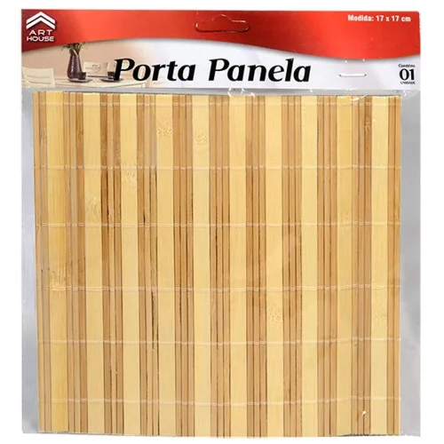 Descanso P/ Panela Bambu 17cm - Bazar