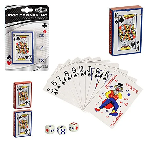 Jogo De Cartas Papel C/03 Da - ART BRINK
