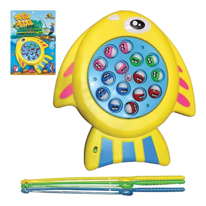 Brinquedo Infantil Pescaria Pega Peixe Art Brink