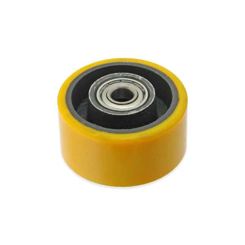 Rodízio Fixo Pu 6" Laranja - Ajax, Tamanho: 6"