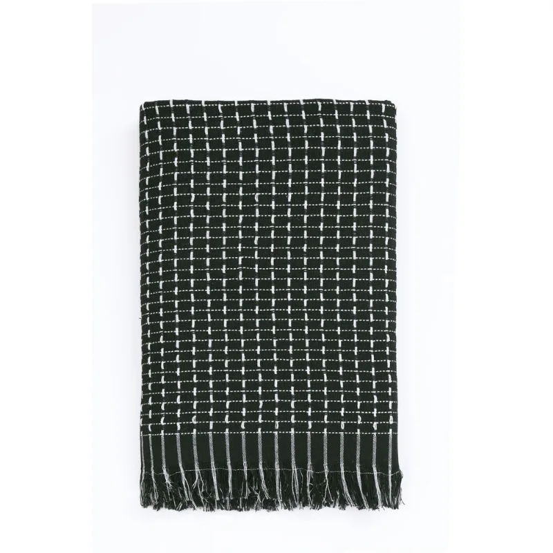 Manta Sofá Oslo 220x290cm Preto Hedrons