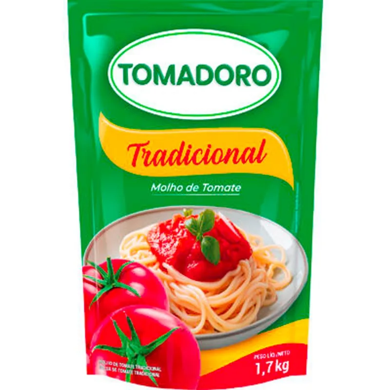 Molho de Tomate Tomadoro Tradicional 1,7kg