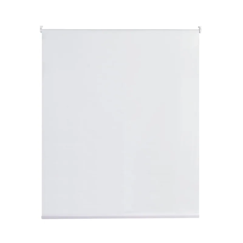 Persiana Rolo Blackout Bloom Linho Evolux Branca 140x160cm