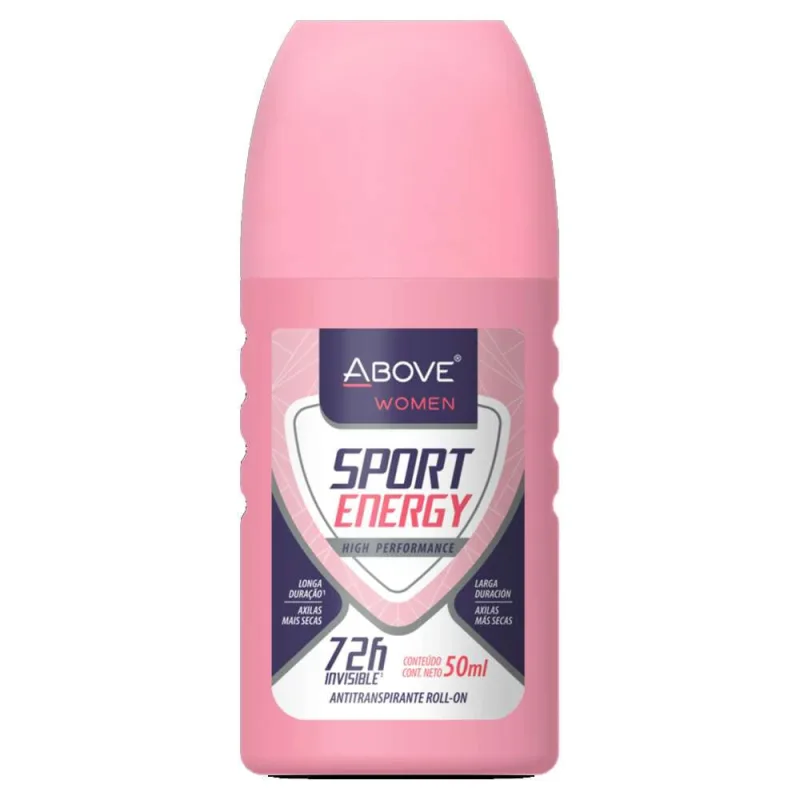 Desodorante Roll On Above Sport Women 50ml - ABOVE