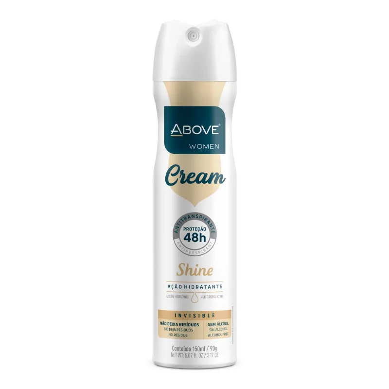 Desodorante Above Crean Shine Aerisol 150ml