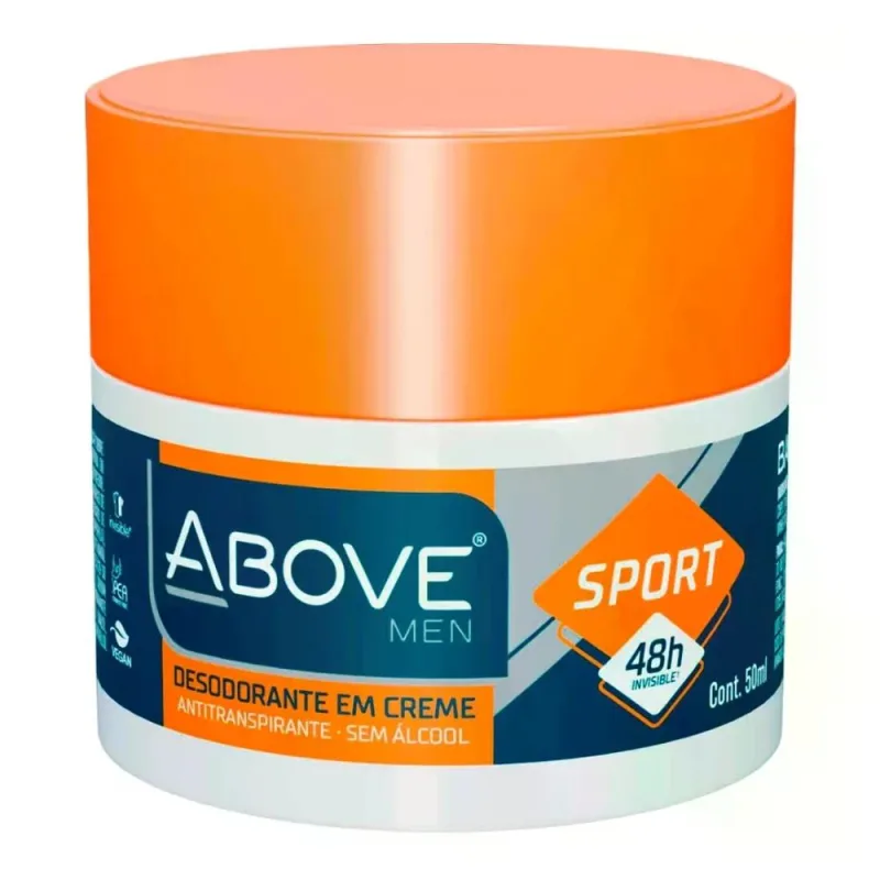 Desodorante Above Creme Men Sport 50g - Above