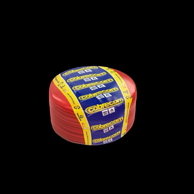 Cabo Flexicom 1,5Mm2 750V Vermelho 25M Cobrecom