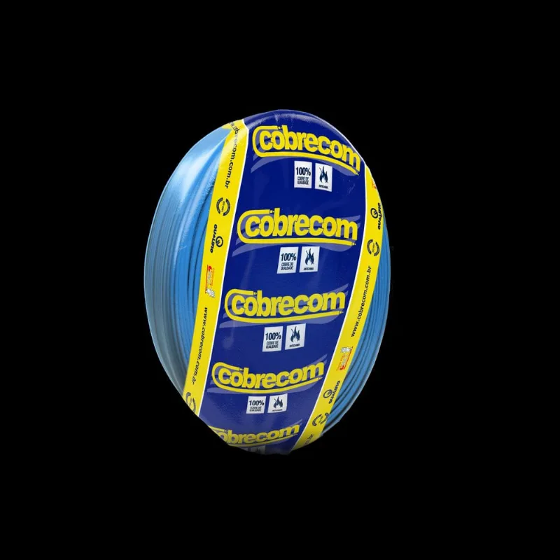 Cabo Flexicom 6,0Mm2 750V Azul 25M Cobrecom