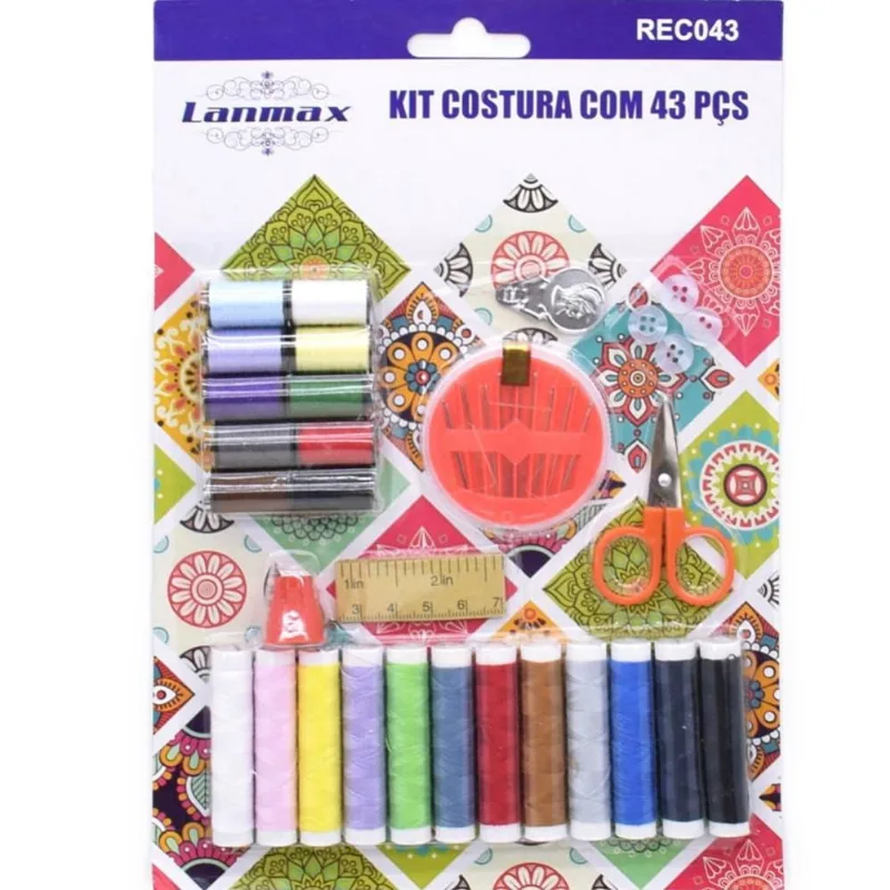 Kit de Costura Básico para Iniciantes - 43 Peças