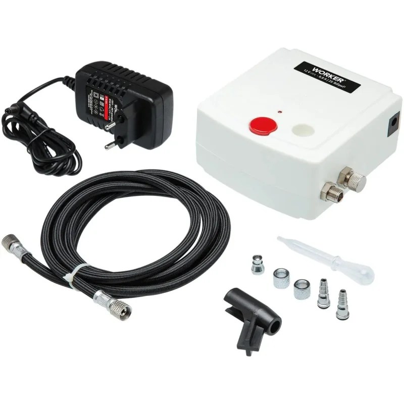Mini Compressor Bivolt Para Aerógrafo Worker - Worker - Ferramentas