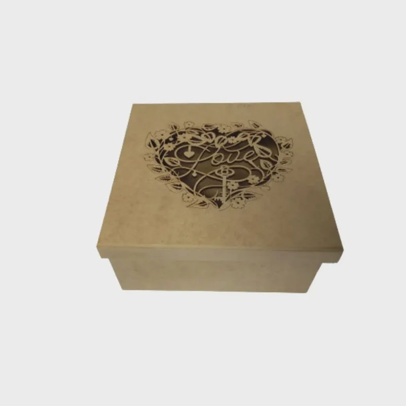 Caixa Mdf Presente Personalizadas Love - 20x20x10 cm