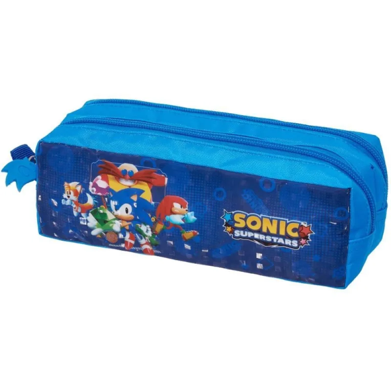 Estojo Duplo Sonic Superstars - Pacific - Papelaria
