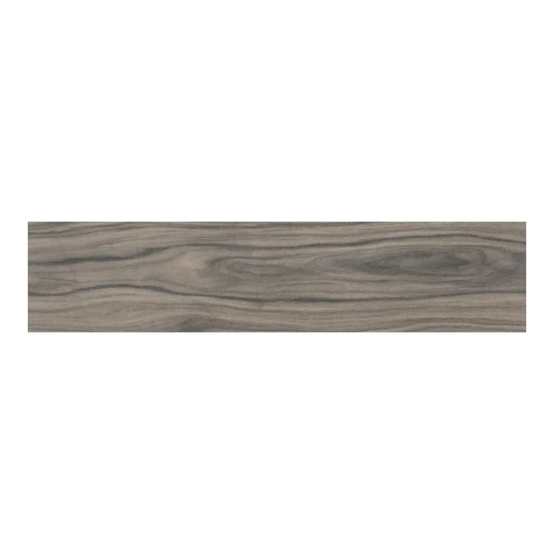 Piso Elegance Tabaco Retificado Polido Cinza 22x89cm 2,31m2