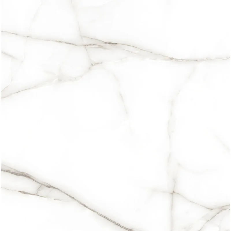 Piso Thassos Gris Retificado Acetinado Branco 76x76cm 2,88m2